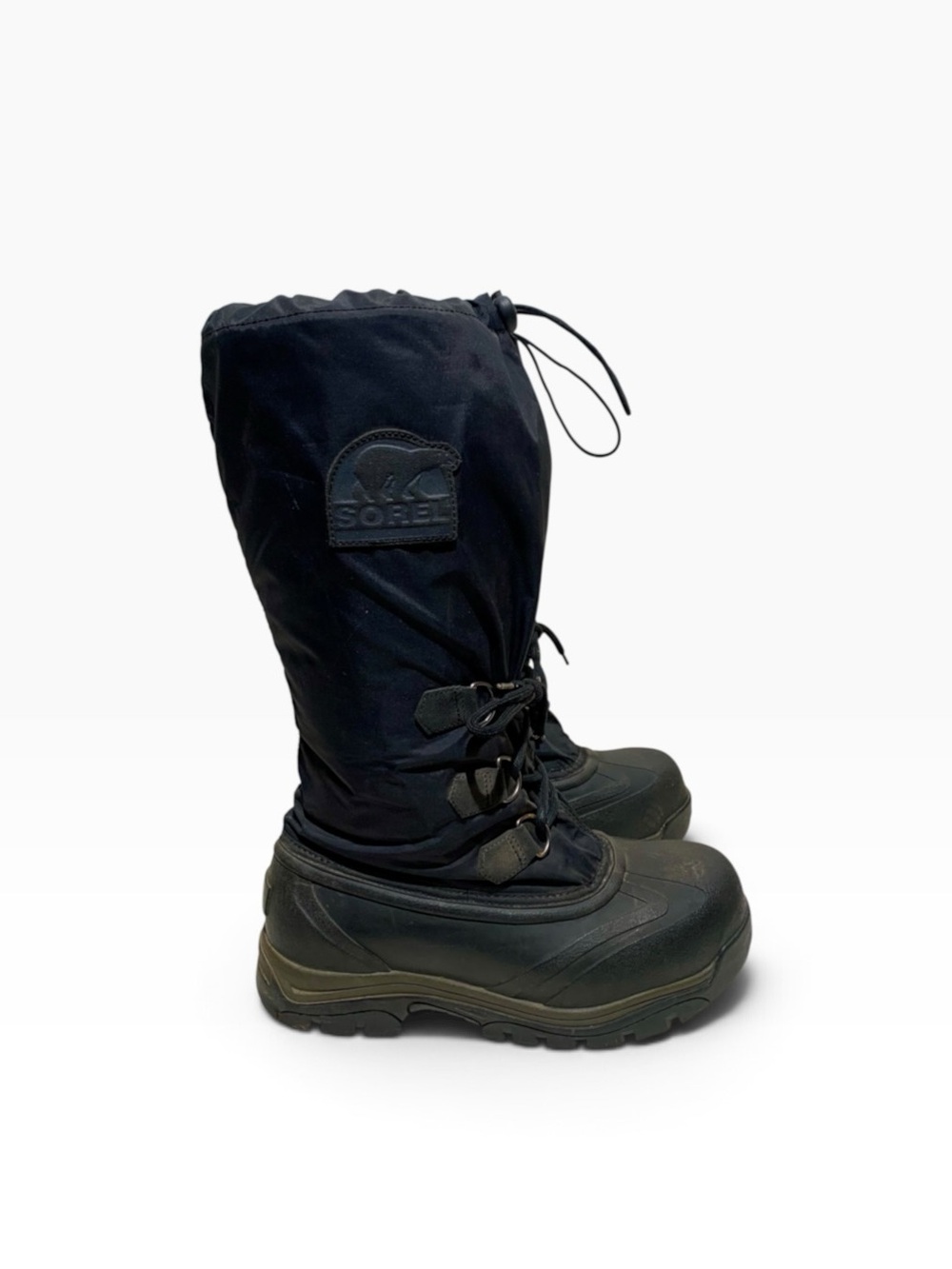 Men’s Sorel #NL1080-010 Snow Lion Heavy Winter Snow Boots Size 9